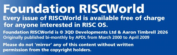 Foundation RISCWorld Magazine