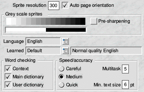 Sleuth Input Prefs