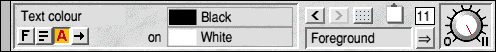 Text Edit tool, mode 3
