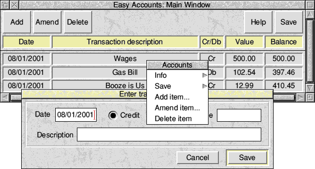 Accounts